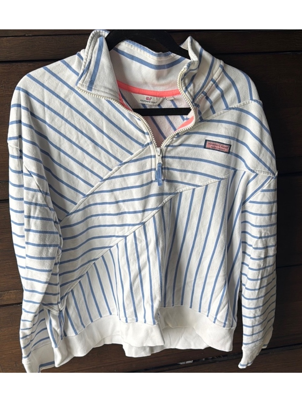 ❤️🔥Vineyard Vines - Blue & White Striped Shep Shirt - L